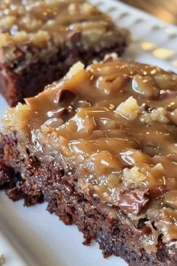 German Chocolate Sheet Cake