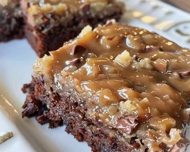 German Chocolate Sheet Cake